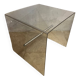 Table d’appoint vintage Plexiglas 1970/80 design