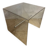 Table d’appoint vintage Plexiglas 1970/80 design