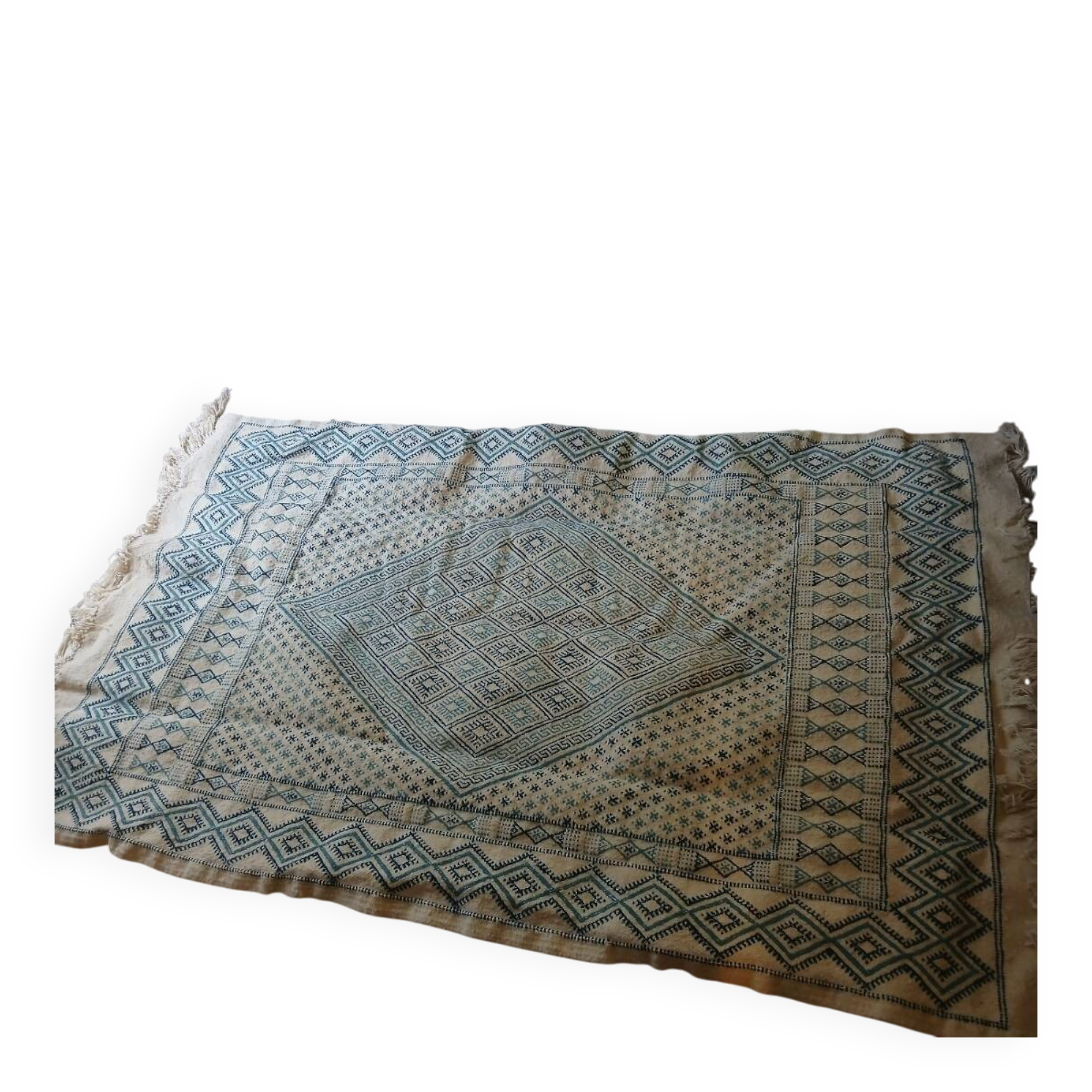 Handmade Tunisian rug