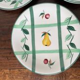 Longchamp dessert plates and oval dish