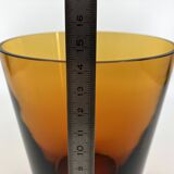 Set of 6 orangeade glasses / pitcher / ice bucket • Italy • 1970