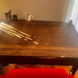 Antique sloped desk / vintage secretary