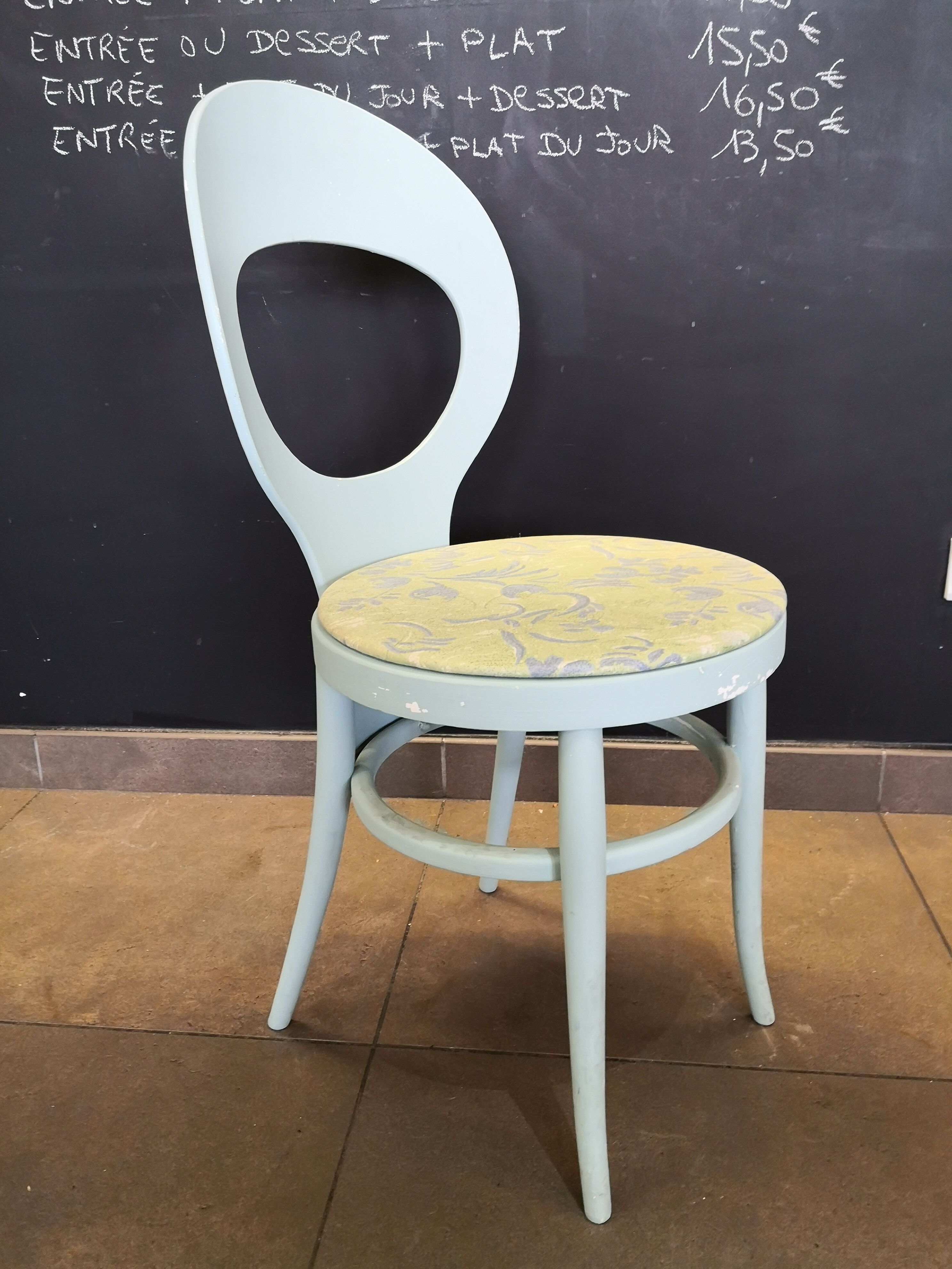 3 Bauman model bistro chairs seagull