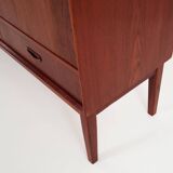 Teak highboard, Danish design, 1970s, production: Denmark