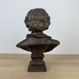 Buste Beethoven régule d'après Gaston Leroux