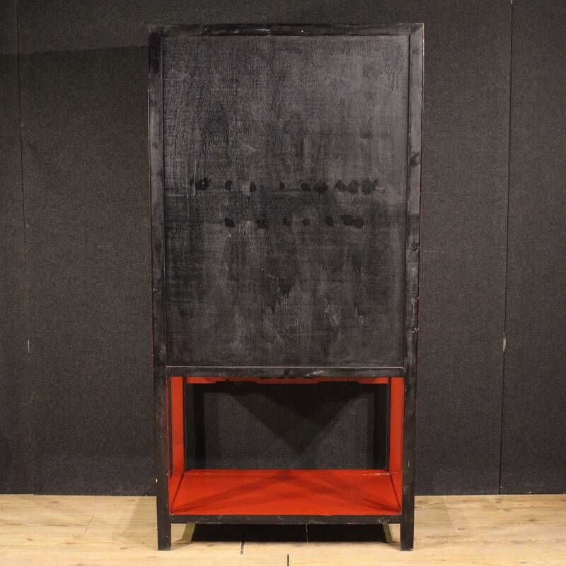 Chinese lacquered cabinet from the second half of the 20th century