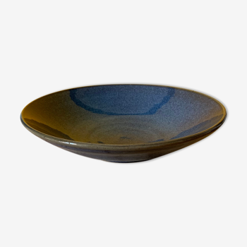 Blue ceramic dish