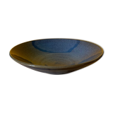 Plat en céramique bleu