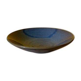 Blue ceramic dish