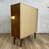 Vintage Scandinavian teak bookcase by Denka, 1960s