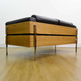 Leather sofa, Forum, Robin Day