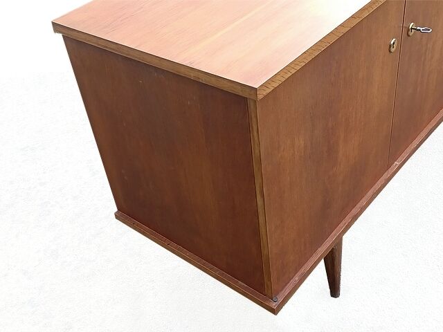 1950s solid wood sideboard