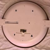 Vintage Space age 70 backlit swivel round mirror 61cm