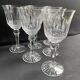 6 Red/White Wine Glasses – Mouth Blown and Hand Cut Crystal