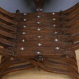 Syrian walnut armchair – late 19th century