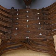 Fauteuil syrien en noyer – fin XIXe