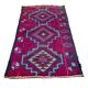 Tapis Herki traditionnel kurde vintage, 140 x 85 cm