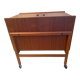 Furniture wooden rolling bar box