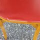 Lot of 4 vintage red chairs