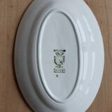 Raviers vintage earthenware Sarreguemines Digoin model Aude – Floral decoration