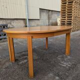 Dining table in elm from 1980