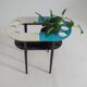 50s plant table, side table