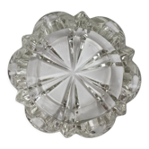 Crystal ashtray in the shape of a flower