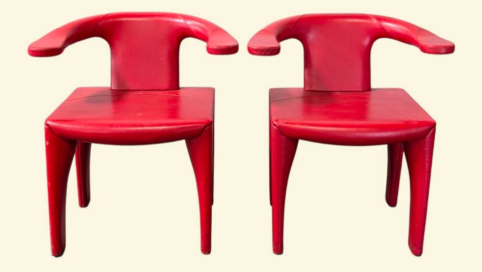 Paire de chaises Veronica pour CasasAfra & Tobia Scarpa