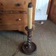 Wooden lamp foot