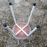 Pair of stools vintage formica