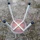 Pair of stools vintage formica