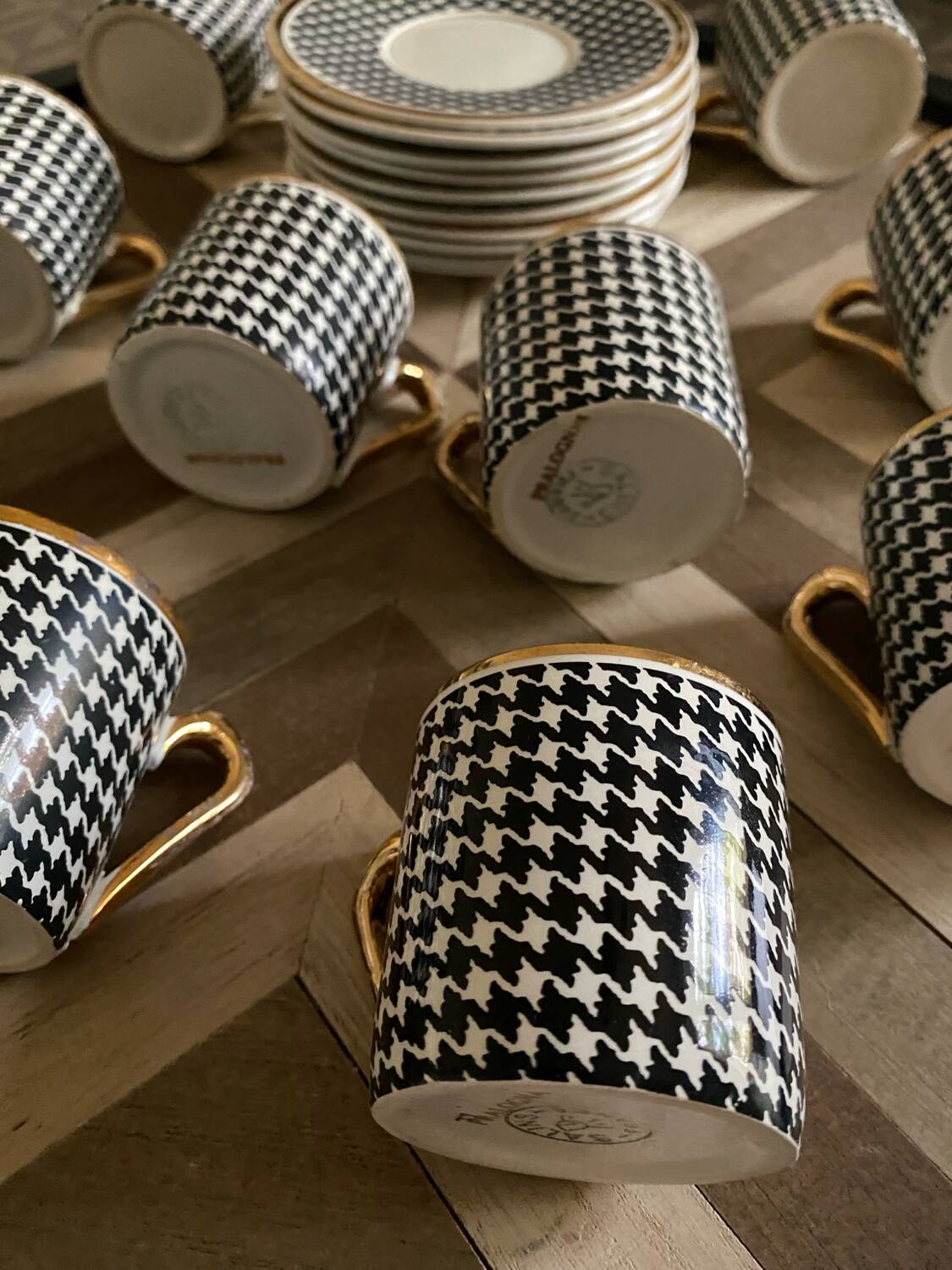 Vintage Pralignan coffee set