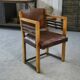 Fauteuil moderne cuir 1940’s