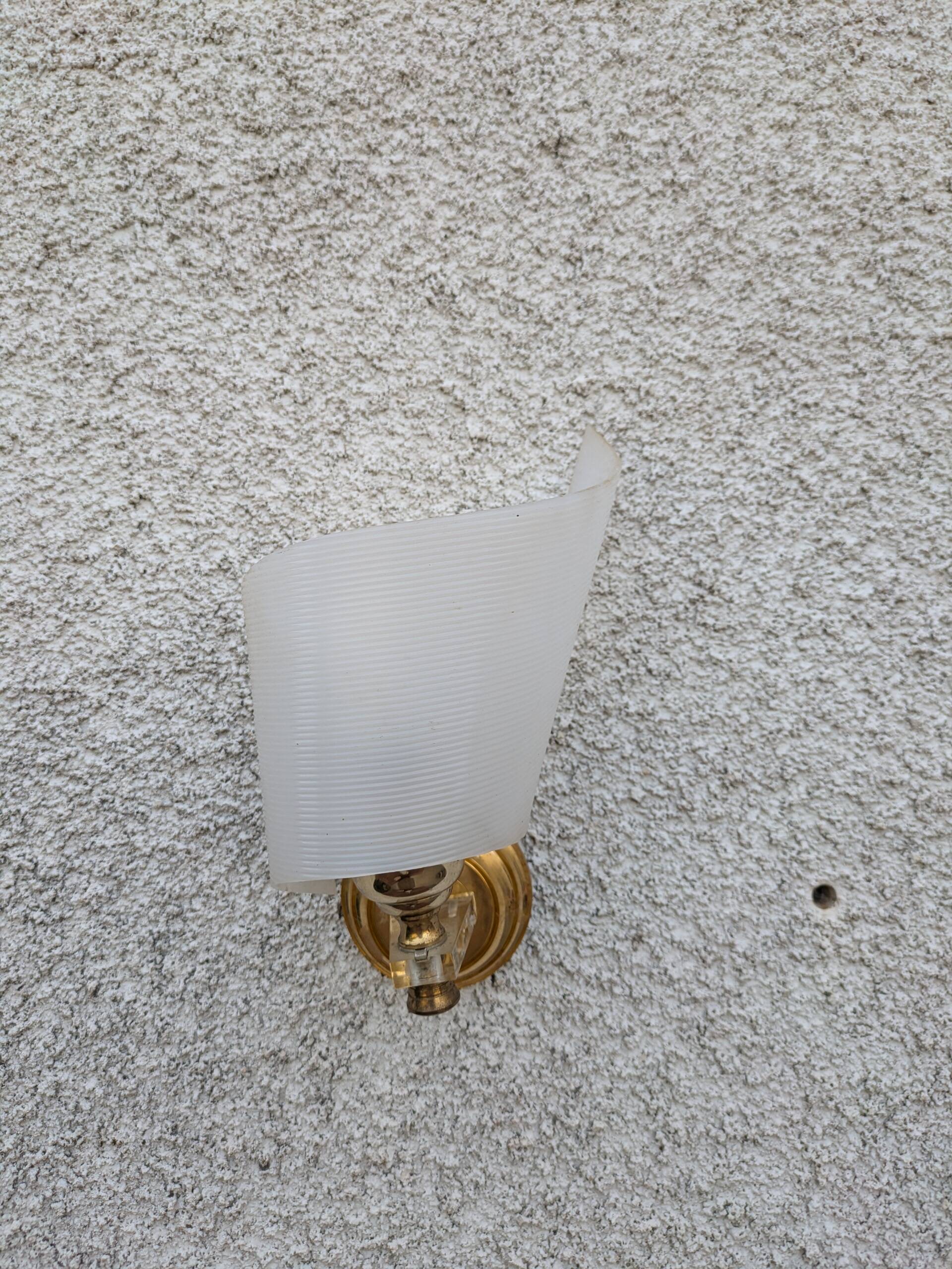 Pair of vintage wall lights