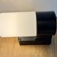 Industrial Brown Bakelite Wall Light with Milk Glass, 1960s