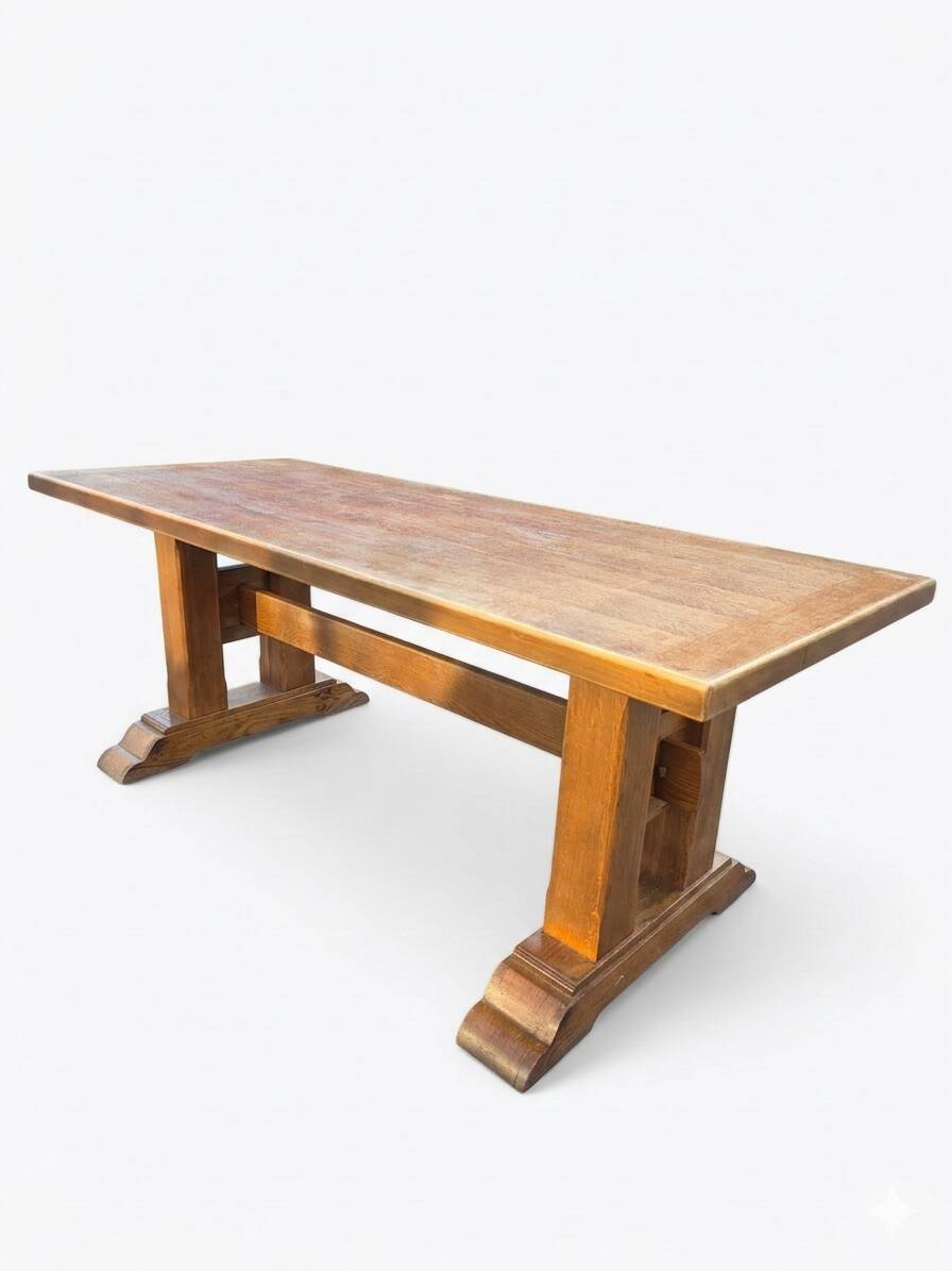 Oak farmhouse table