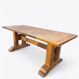 Oak farmhouse table