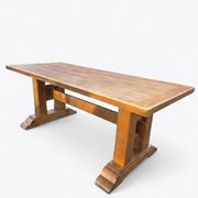 Oak farmhouse table