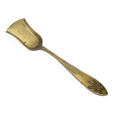Art Nouveau style sugar bowl spoon by Hersch Mordka Spiro, Poland, 1930s