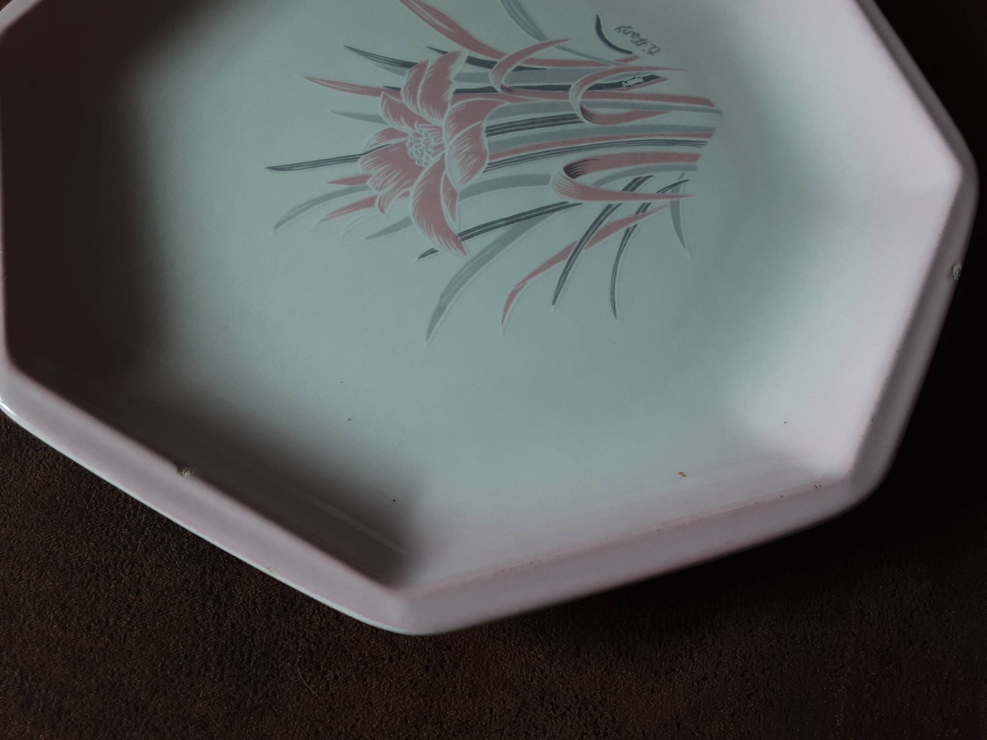 Tiffany plate, Italy