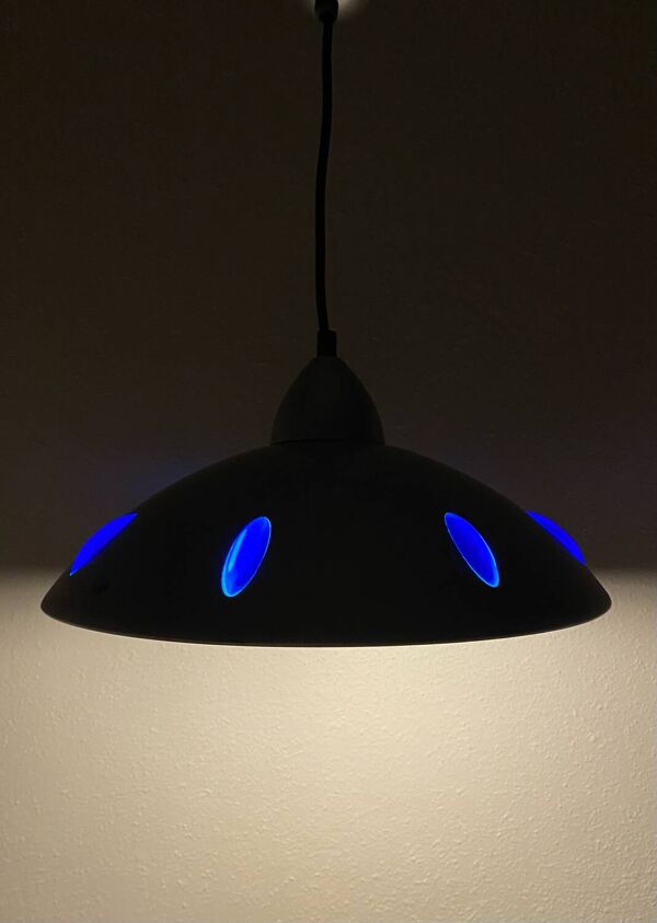 Suspension luminaire space age ovni/ ufo par Igor Paris vintage