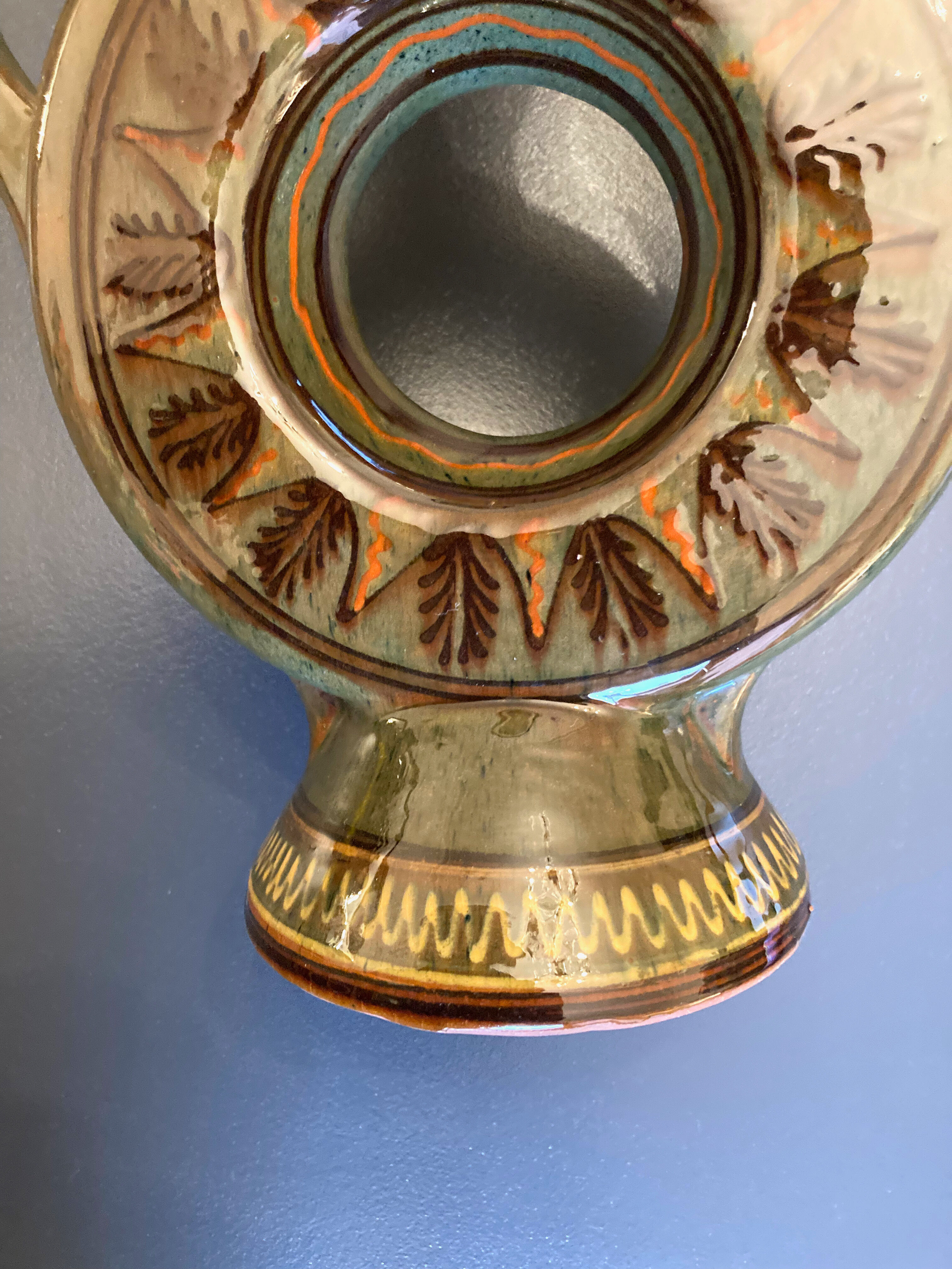 Earthenware ring coffee maker