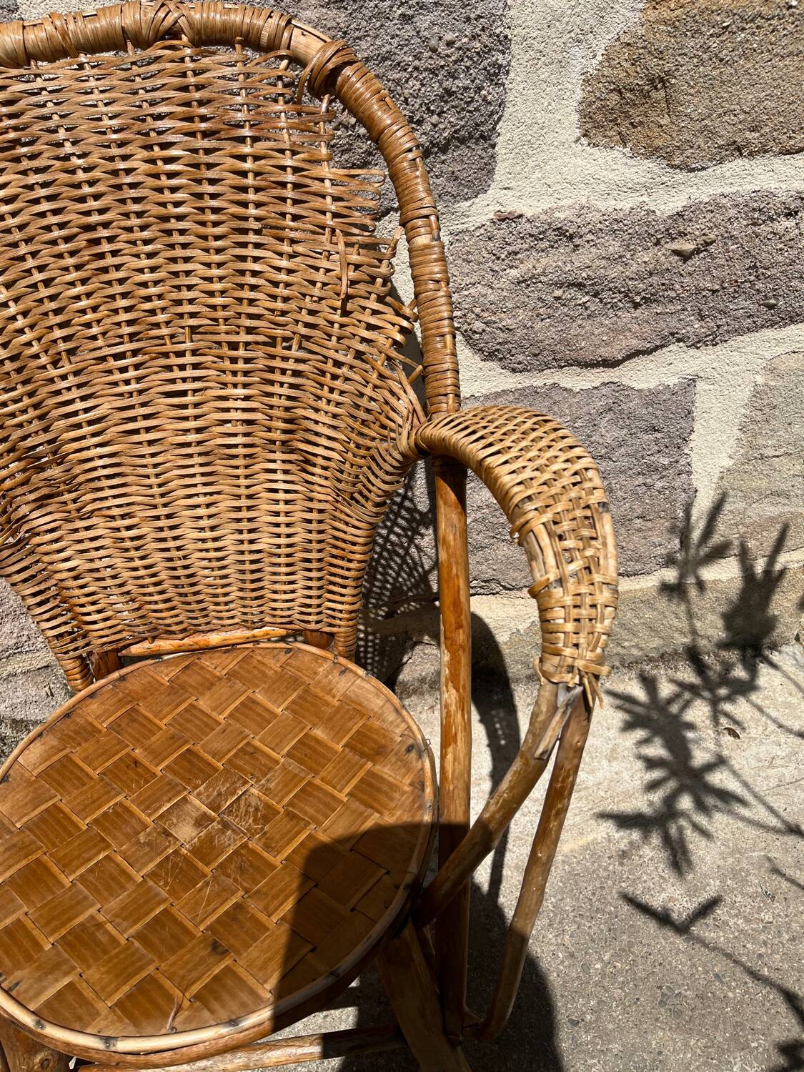 Chaise en châtaignier