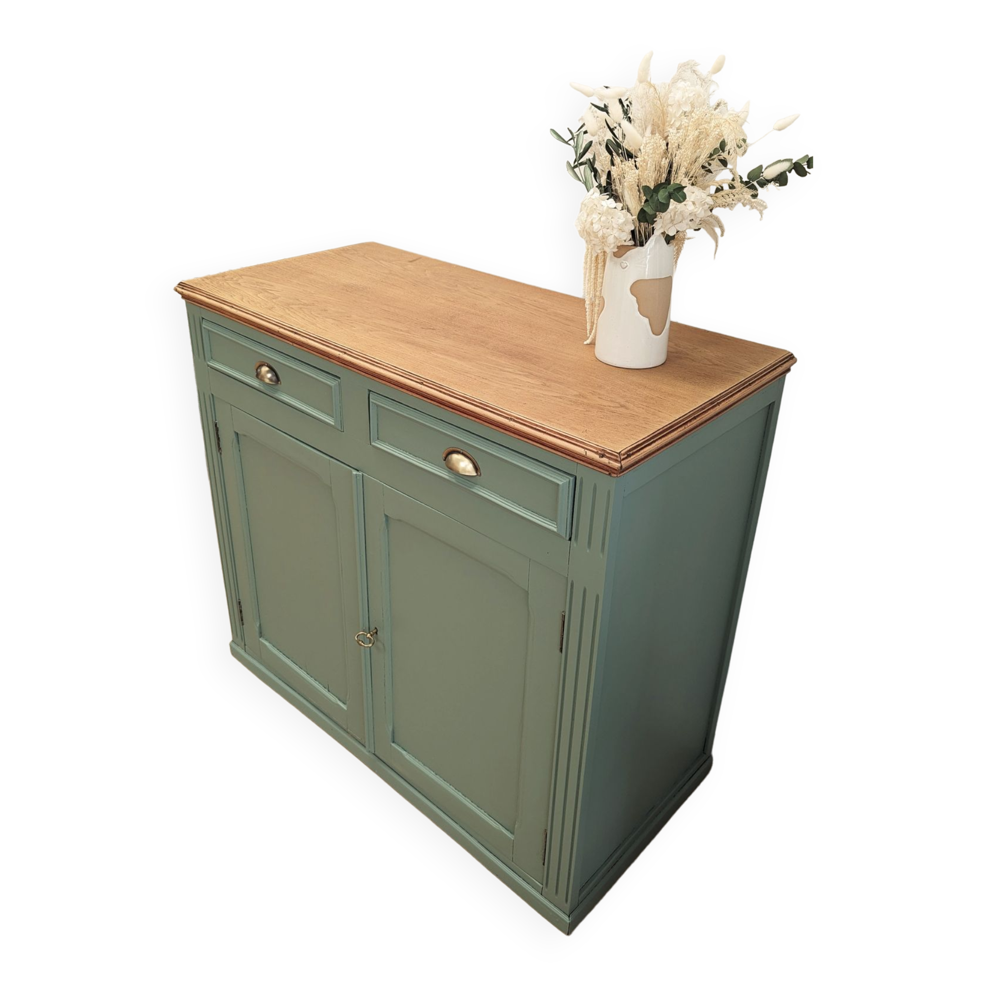 Parisian sideboard green of gray