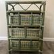 Meuble rotin vintage