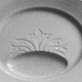 Sarreguemines China XIX plates with asparagus compartment
