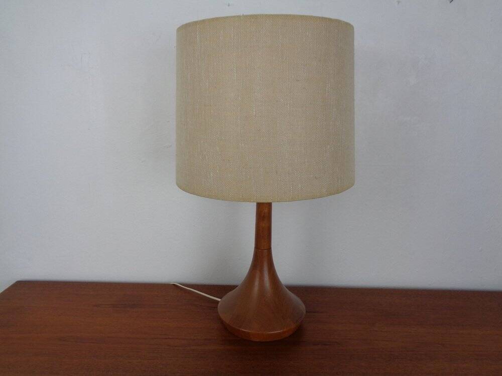 Danish Teak Table Lamp from Kirk, 1960s