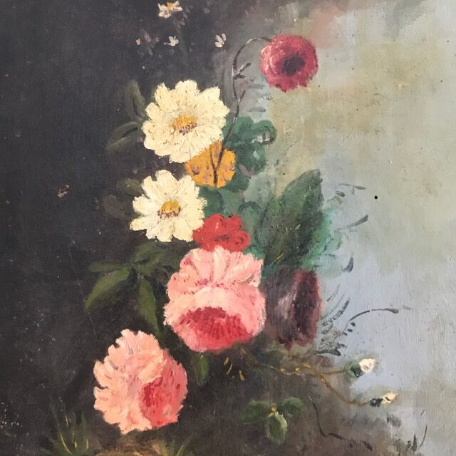 Table oil on canvas Cavaillès