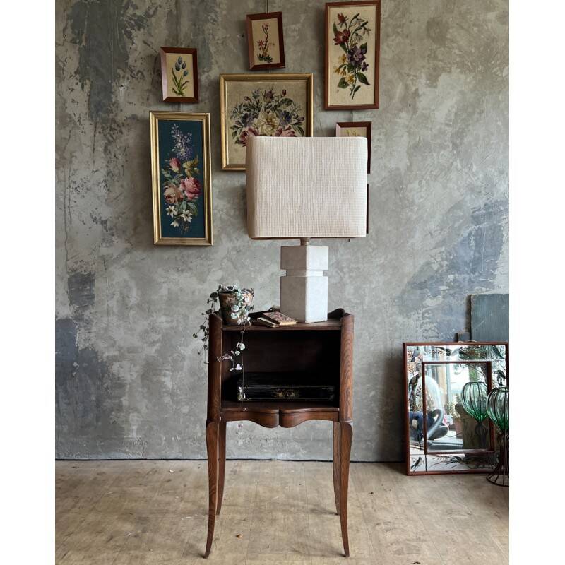 Antique bedside table