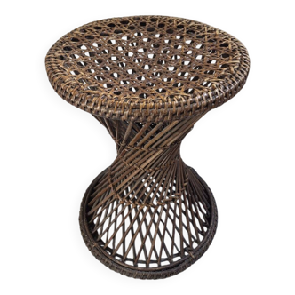 Rattan stool